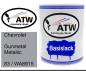 Preview: Chevrolet, Gunmetal Metallic, 83 / WA8915: 1L Lackdose, von ATW Autoteile West.